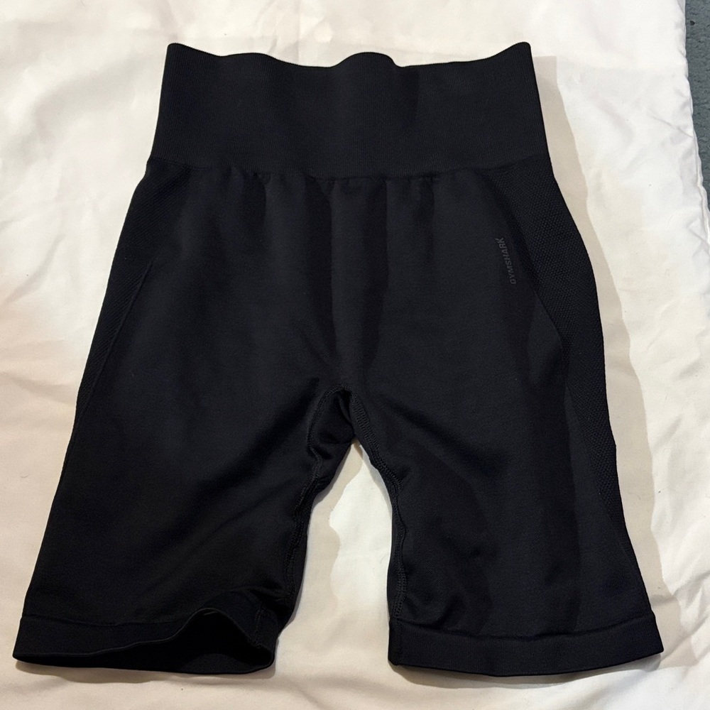 Gymshark Black Biker Shorts